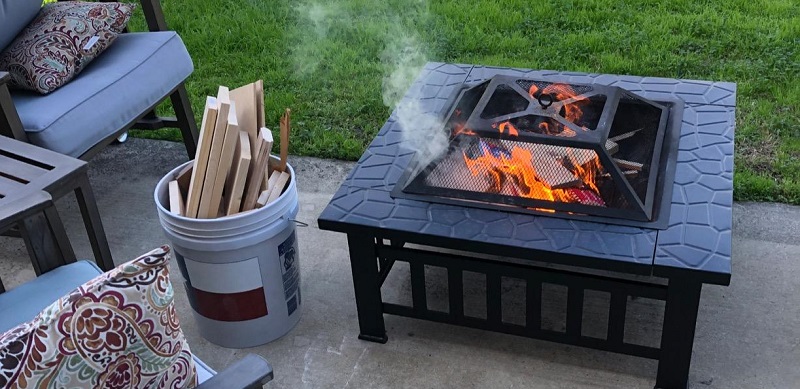Yaheetech Multifunctional Fire Pit Table Reviews